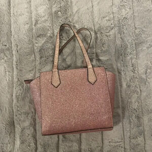 Mila & Rose Toddler Girl Pink Glitter Purse, Gift